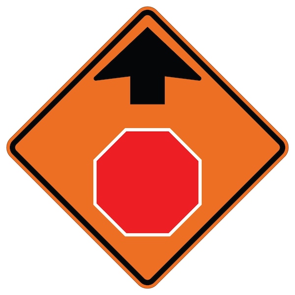 Sign Solutions Usa 36 in Height, 36 in Width, Aluminum, Diamond DUS08DFO3636W3-1 - main